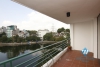 01 bedroom apartment for rent in Truc bach area, large balcony view to the lake, Ba Dinh, Hanoi
